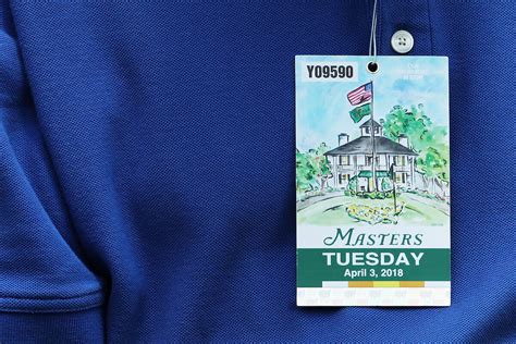 masters lottery for tickets.
